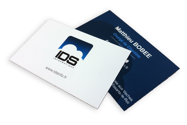 Impression cartes de visite