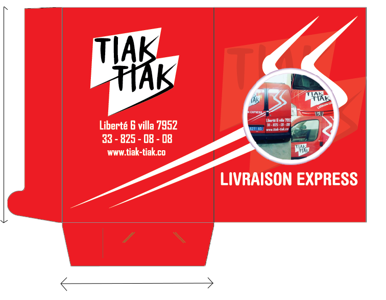 Conception et impression de chemise à rabat Lyon, 69