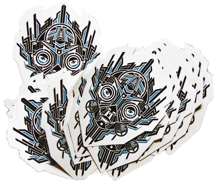 impression sticker personnalisé Lyon